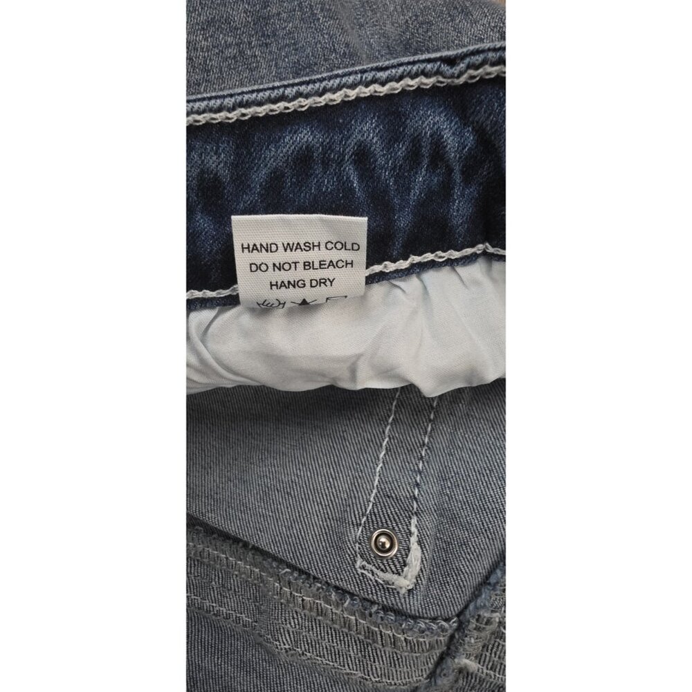 Love Soho Denim Women’s Jeans Size 15 Wide Leg Low Rise Embroidered - Picture 10 of 14
